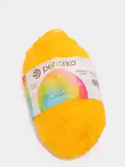 Желтый пряжа Пехорка "Детская новинка", 5 штук, акрил, 50 г, 200 м
