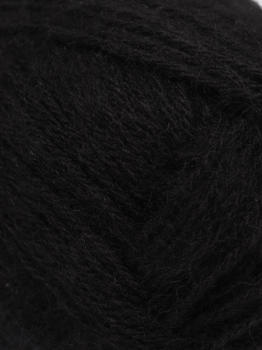 Черный пряжа Alize Angora Gold (Ализе Ангора Голд)