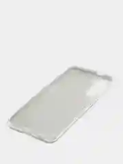Серебряный чехол блестящий SAMSUNG S21