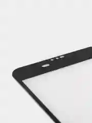 Защитное стекло iPhone 7 Plus / iPhone 8 Plus, с защитной сеткой на динамике, черное