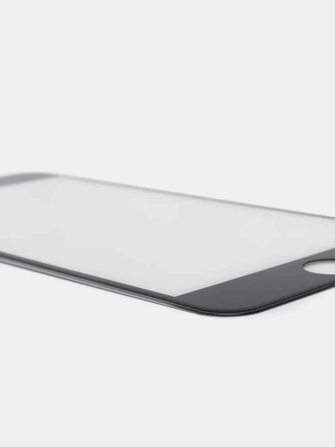 Защитное стекло iPhone 7 Plus / iPhone 8 Plus, с защитной сеткой на динамике, черное