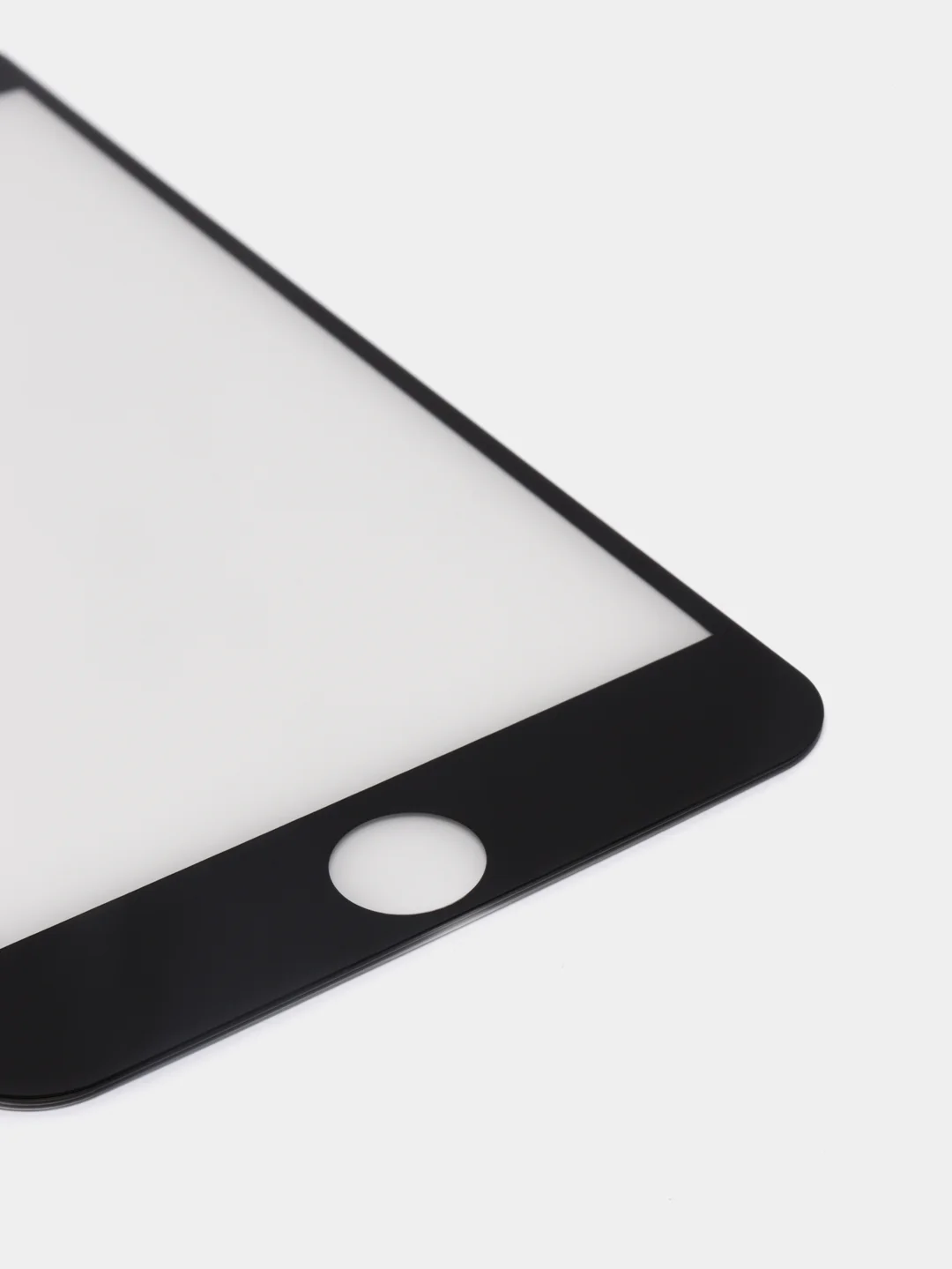 Защитное стекло iPhone 7 Plus / iPhone 8 Plus, с защитной сеткой на динамике, черное