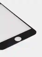 Защитное стекло iPhone 7 Plus / iPhone 8 Plus, с защитной сеткой на динамике, черное