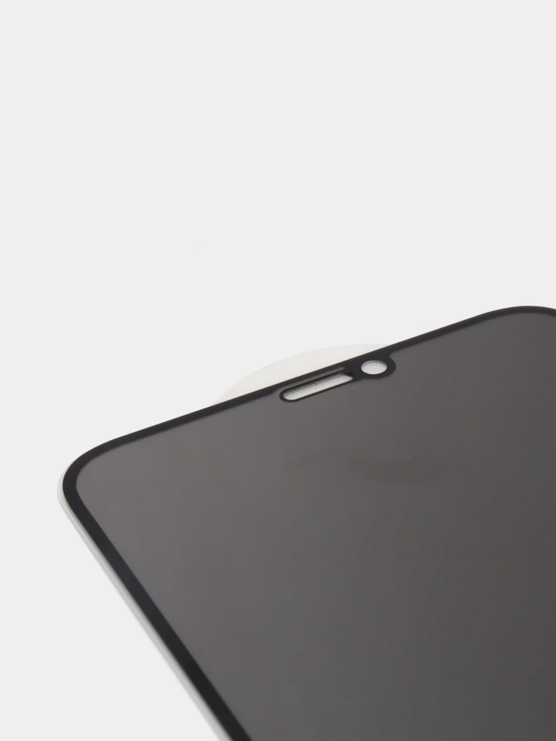 Защитное стекло iPhone XR / iPhone 11, 5D, черное, антишпион