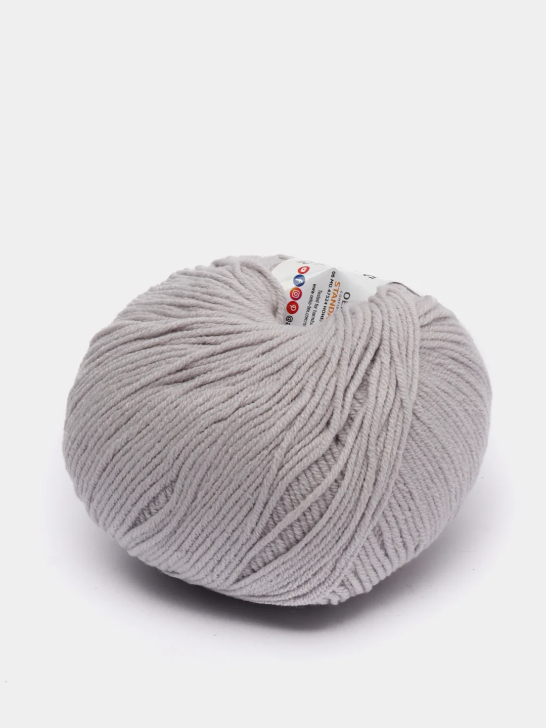 Серый пряжа Alize Cotton Gold Hobby New, 50 г