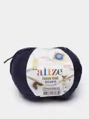 Темно-синий пряжа Alize Cotton Gold Hobby New, 50 г