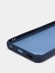 Морской чехол для Samsung A03 Core с защитой камеры и с бархатом внутри