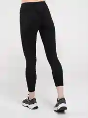 Черный женские спортивные легинсы, лосины