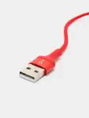 Красный кабель HOCO X26, USB - microUSB
