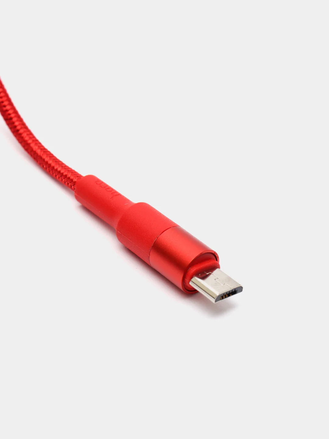 Красный кабель HOCO X26, USB - microUSB