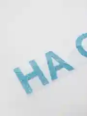 Голубой термотрансфер "На стиле"