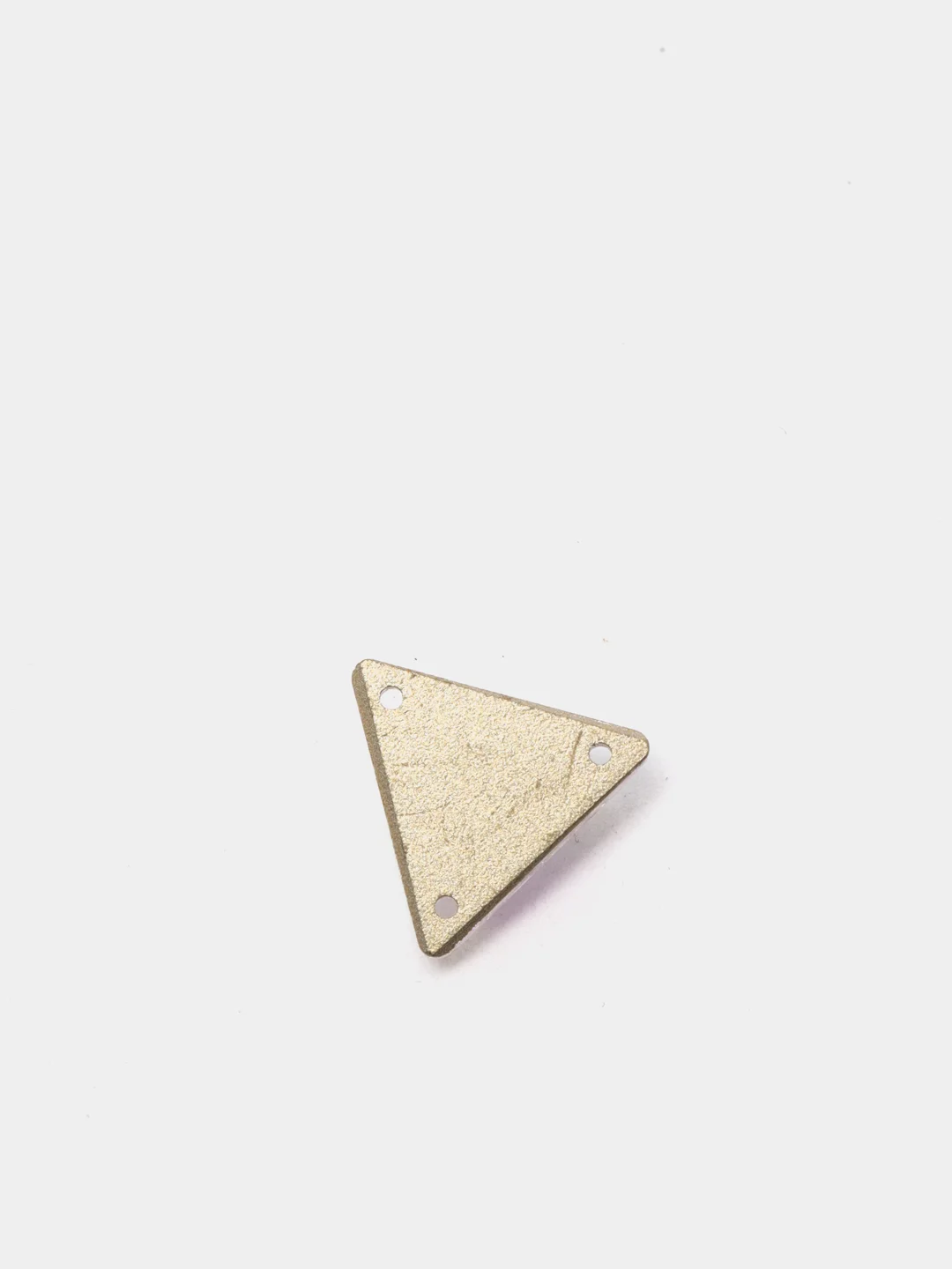 Стразы, стекло, пришивные, треугольные, Crystal AB имитация Сваровски Triangle