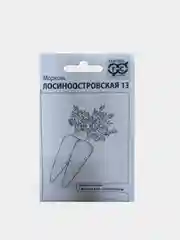 Семена моркови "Лосиноостровская-13", белый пакет, 2 г