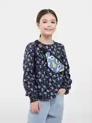Синий сумка на пояс Авокадо экокожа