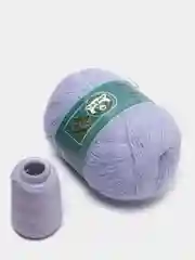 Лазурный пряжа, пух норки