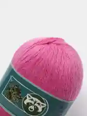 Коралловый пряжа, пух норки