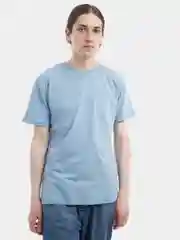Небесно-голубой футболка мужская, хлопок 100%