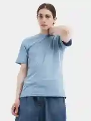 Небесно-голубой футболка мужская, хлопок 100%