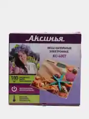Весы напольные АКСИНЬЯ КС-6007 "Пляж" 180кг