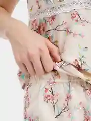 Бежевый пижама женская, хлопок 100%