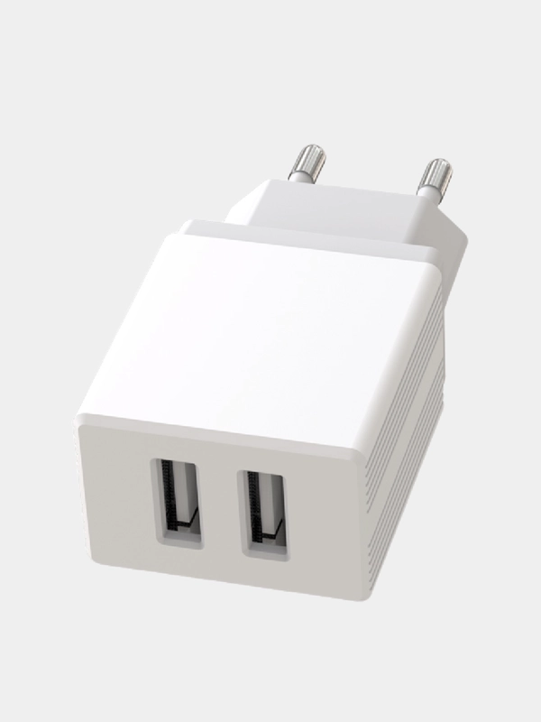 Сетевое зарядное устройство 2.4А, быстрая зарядка, 12 Вт, 2 USB L75