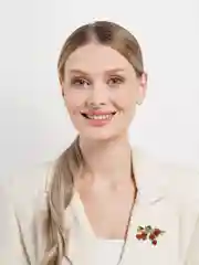 Брошь "Земляника"