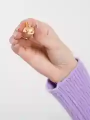 Золотой брошка маленькая