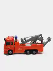 Дорожная техника Funky Toys, инерционный механизм, свет, звук, оранжевый, 1:43 FT61085