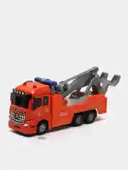 Дорожная техника Funky Toys, инерционный механизм, свет, звук, оранжевый, 1:43 FT61085