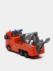 Дорожная техника Funky Toys, инерционный механизм, свет, звук, оранжевый, 1:43 FT61085
