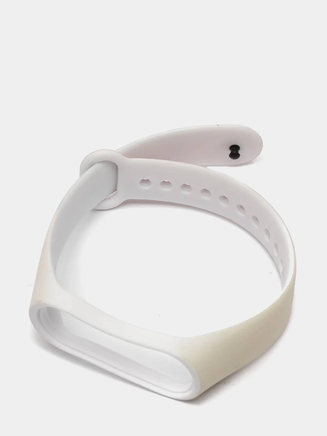 Светло-жёлтый ремешок с рисунком для Xiaomi Mi Band