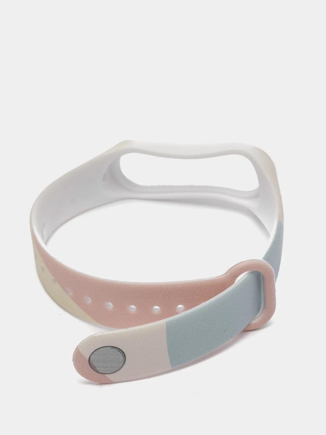 Светло-жёлтый ремешок с рисунком для Xiaomi Mi Band