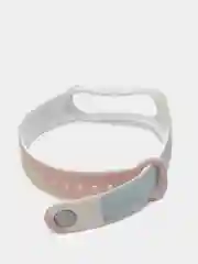 Светло-жёлтый ремешок с рисунком для Xiaomi Mi Band