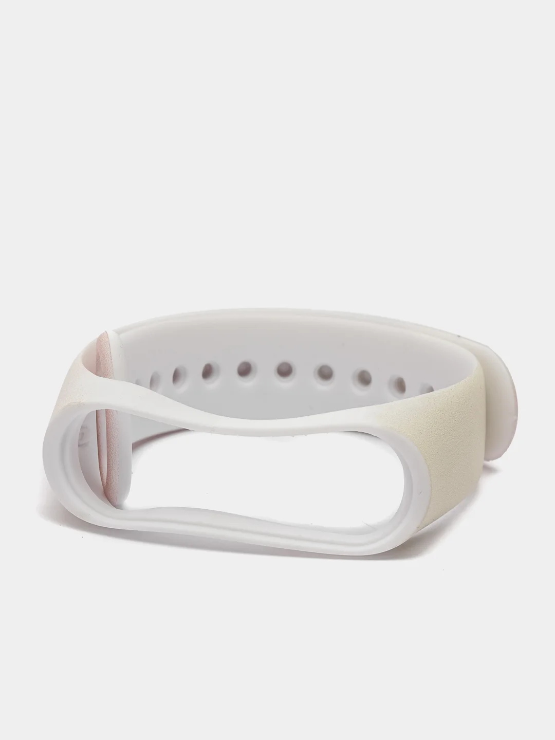 Светло-жёлтый ремешок с рисунком для Xiaomi Mi Band