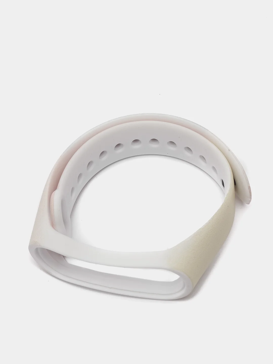 Светло-жёлтый ремешок с рисунком для Xiaomi Mi Band
