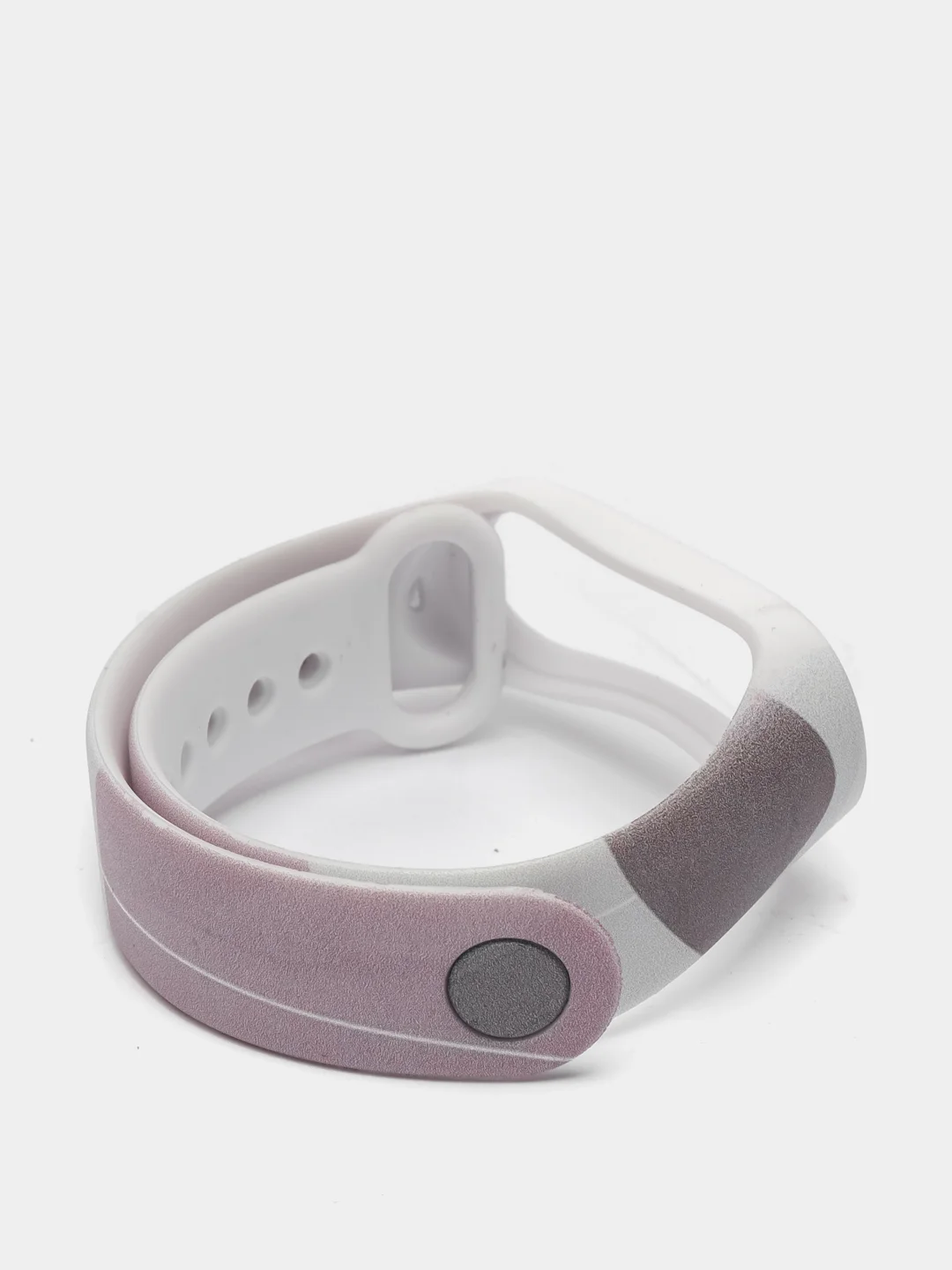 Сиреневый ремешок с рисунком для Xiaomi Mi Band