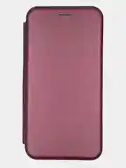 Бордовый чехол-книжка для Honor 6C, P9 Lite, 8, P20 Lite 2019, Nova 5, 10Lite/Psmart 2019, 10i