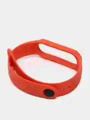 Оранжевый силиконовый ремешок для Xiaomi Mi Band 5 / Mi Band 6