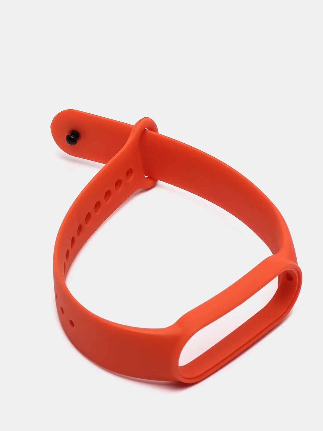 Оранжевый силиконовый ремешок для Xiaomi Mi Band 5 / Mi Band 6