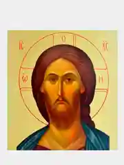 Алмазная мозаика без подрамника, частичное заполнение, "Спаситель", 40 х 50 см