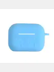 Голубой чехол для Airpods 3, гравировка