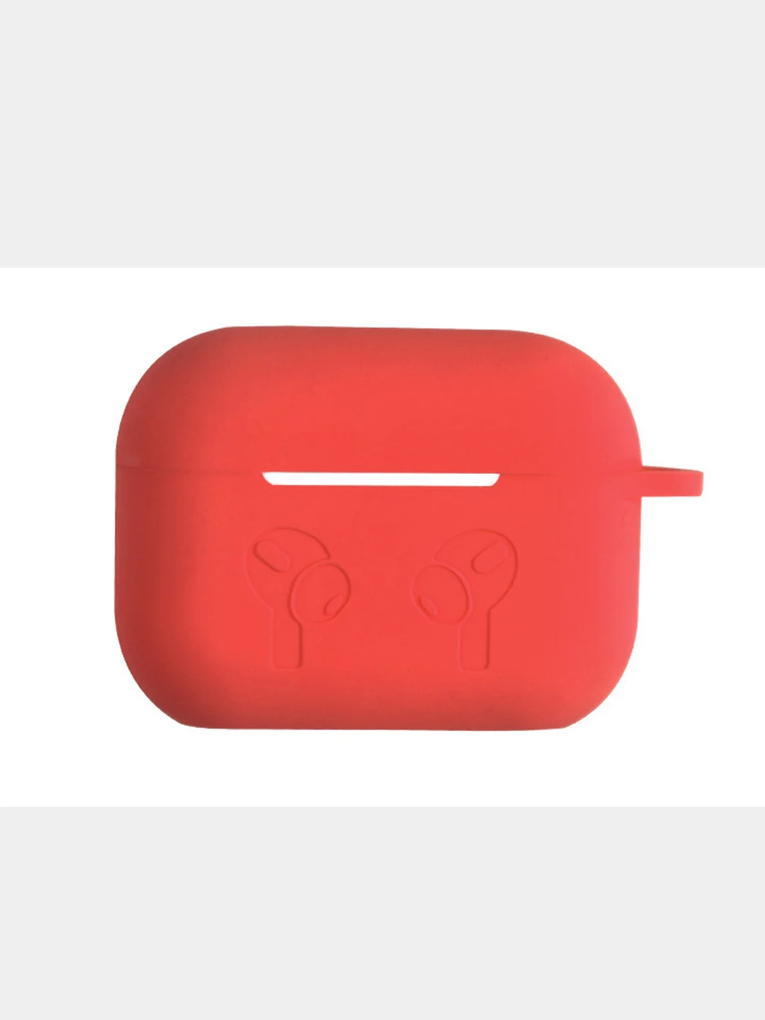 Красный чехол для Airpods 3, гравировка