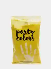 Желтый краски холи "Party colors", 100гр