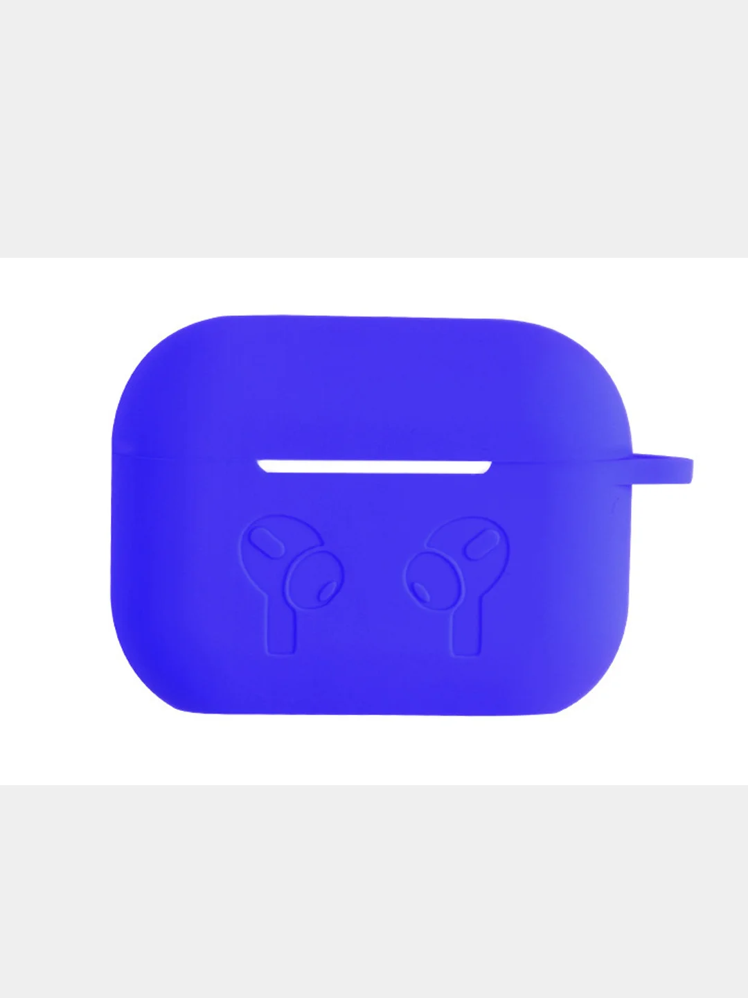 Синий чехол для Airpods 3, гравировка