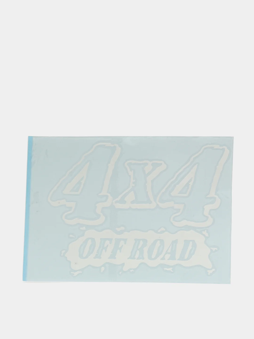 Белый наклейка на автомобиль "4х4 Off Road"