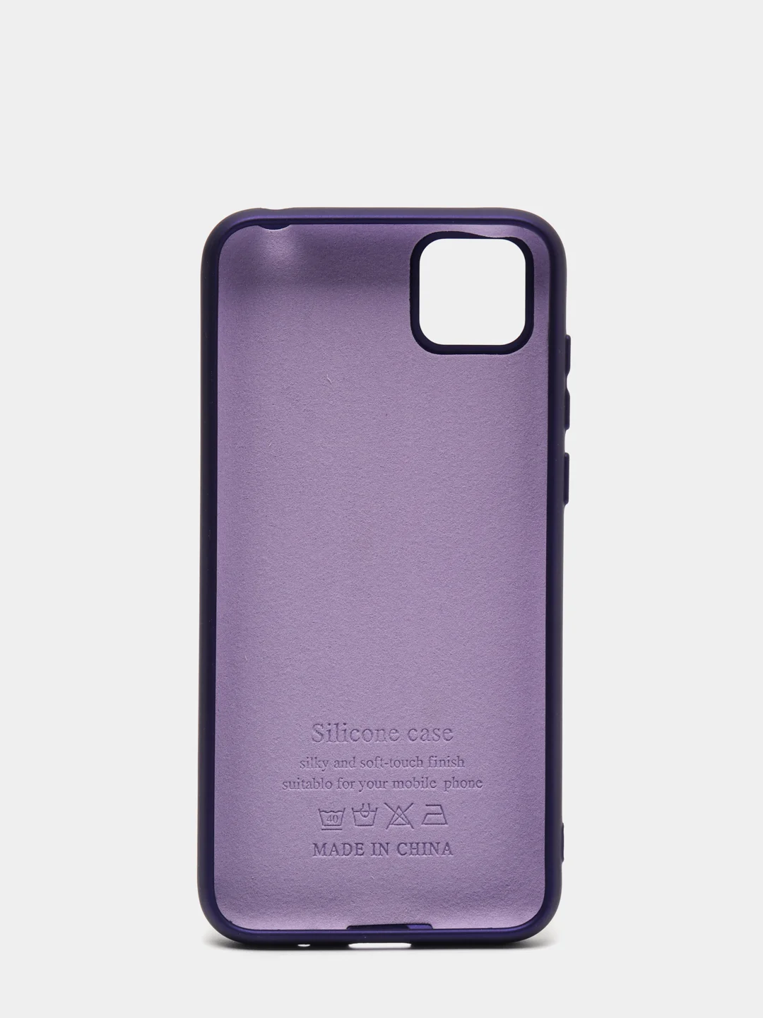 Индиго чехол Silikone Case HONOR 9A / HUAWEI P40 LITE E / HONOR 9C, HONOR 9S / HUAWEI Y5P