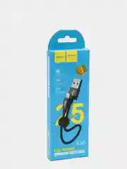 Черный кабель HOCO X35 Micro, 0.25 м