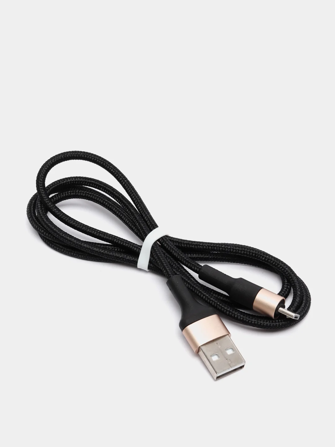 Черный кабель HOCO X26, USB - microUSB