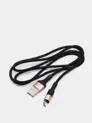 Черный кабель HOCO X26, USB - microUSB