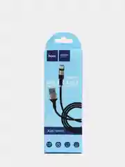Черный кабель HOCO X26, USB - microUSB